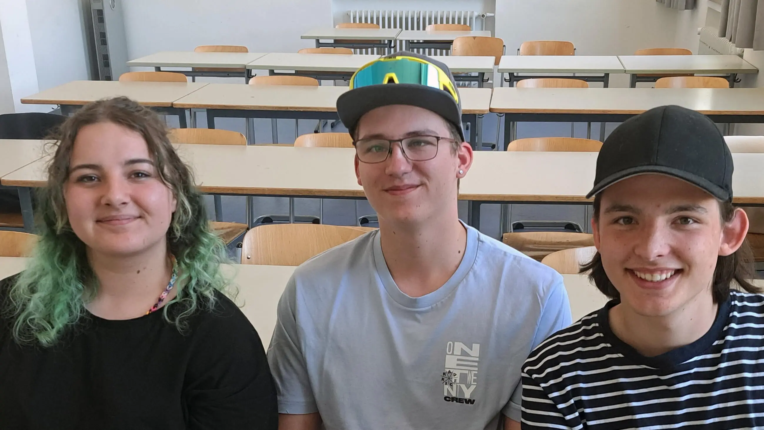 Sophia, Marco und Jonas waren in Marokko 3 Schüler in Berufsschule